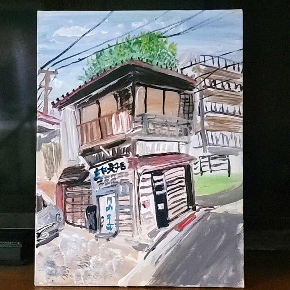 9x12 original acrylic painting canvas board